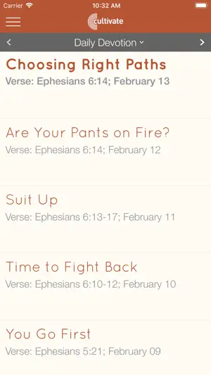 Cultivate Devotion screenshot 1