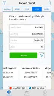 gps coordinate converter iphone capturas de pantalla 4