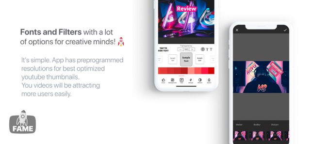 Fame - YT Thumbnail Maker Screenshot