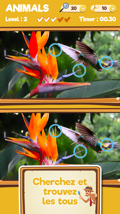 Screenshot #3 pour Jeux Trouver les différences *