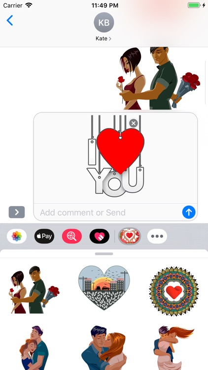 Love Matters - Emoji Stickers