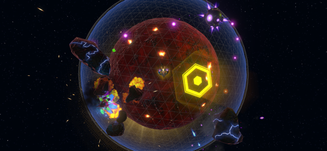 ‎Orbital Invaders: Retro game Screenshot