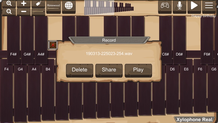 Xylophone Real: 2 mallet types screenshot-5