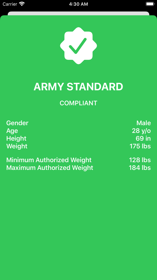 #2. Height and Weight Tool (iOS) 由: Andy Andujo