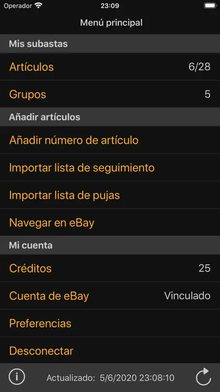 Myibidder Auction Sniper screenshot 2 of 8