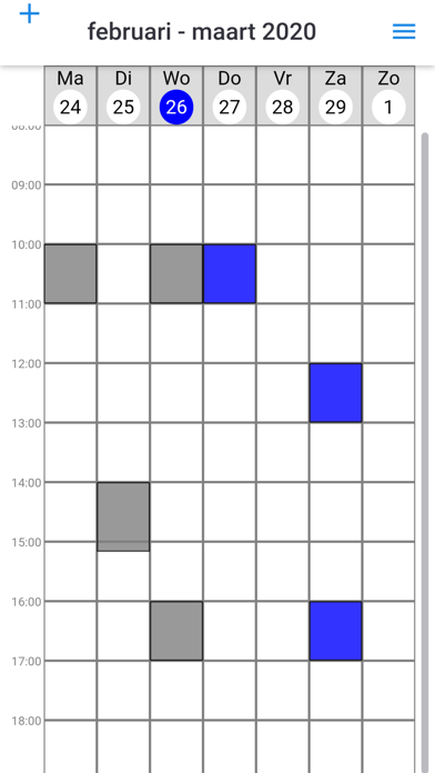 Screenshot #1 pour Trainingsplanner Groeneveen