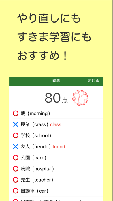 スペルで覚える英単語 中１編のおすすめ画像6