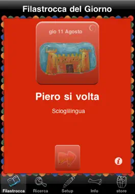 Game screenshot iFilastrocche apk