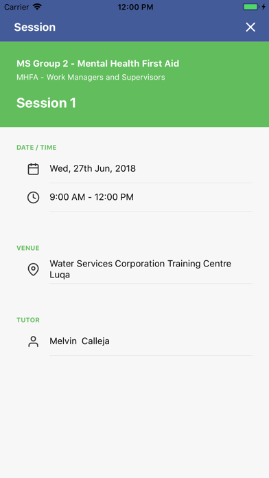 MHFA Youth Screenshot
