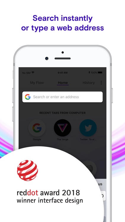 Opera Touch web browser