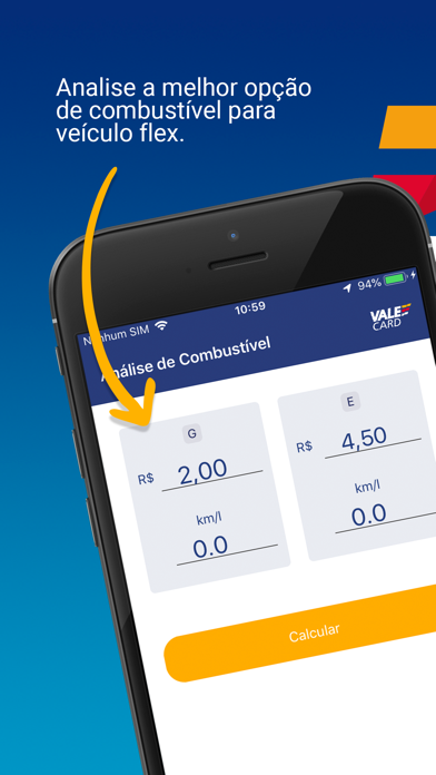 ValeCard Motorista Screenshot