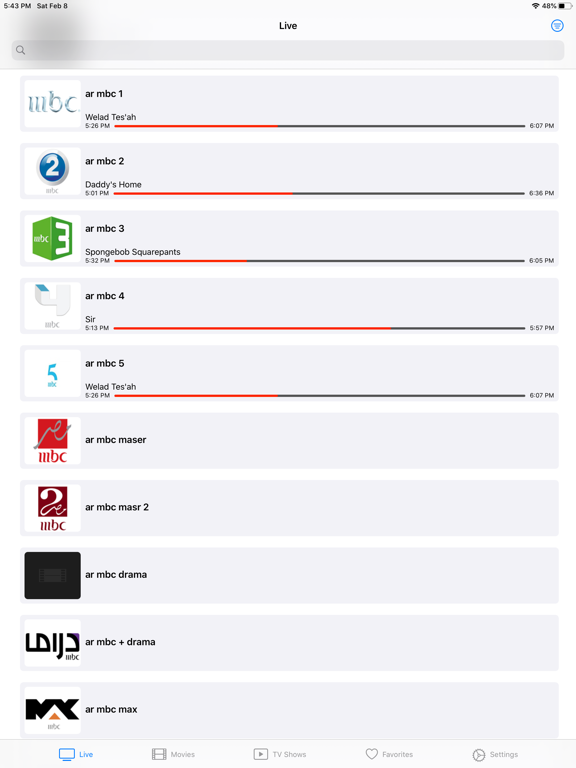 Screenshot #5 pour iProTV pour iPtv & m3u