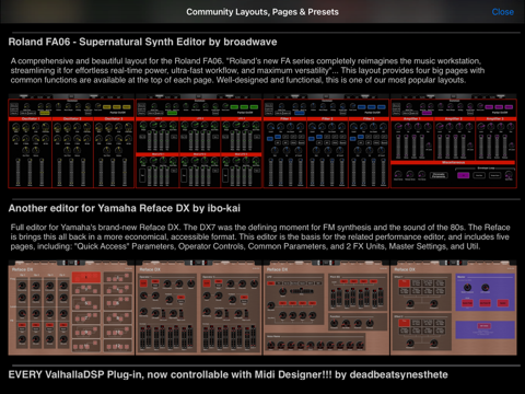 Screenshot #6 pour MIDI Designer Pro X1