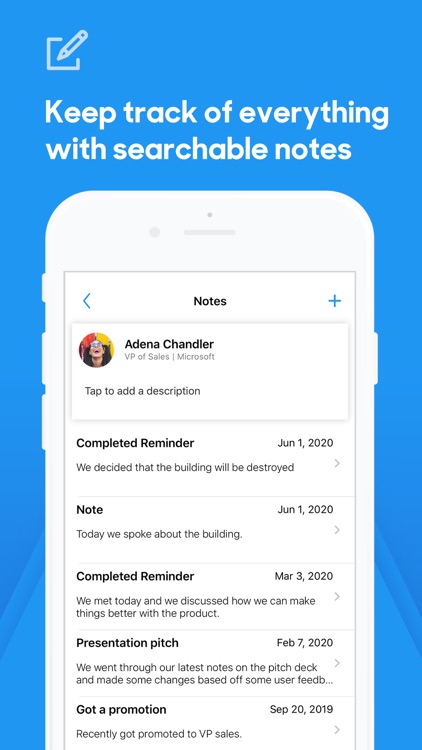UpHabit - the Personal CRM screenshot-3