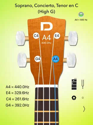 Imágen 1 Afinador de Ukulele Basic iphone