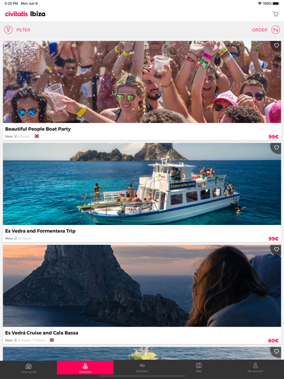 Ibiza Guide by Civitatis.com iPad screenshot 2 - Travel app