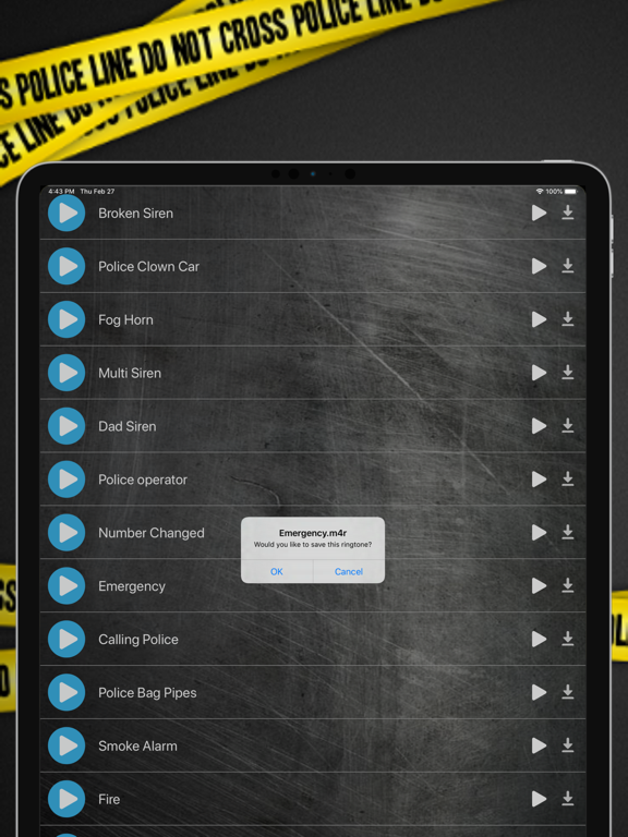 Police Ringtones screenshot 3