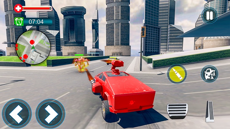 CyberTruck Robot War Games 3D