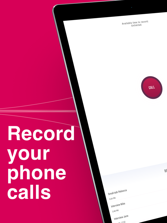 Screenshot #4 pour Call Recorder: Save & Listen