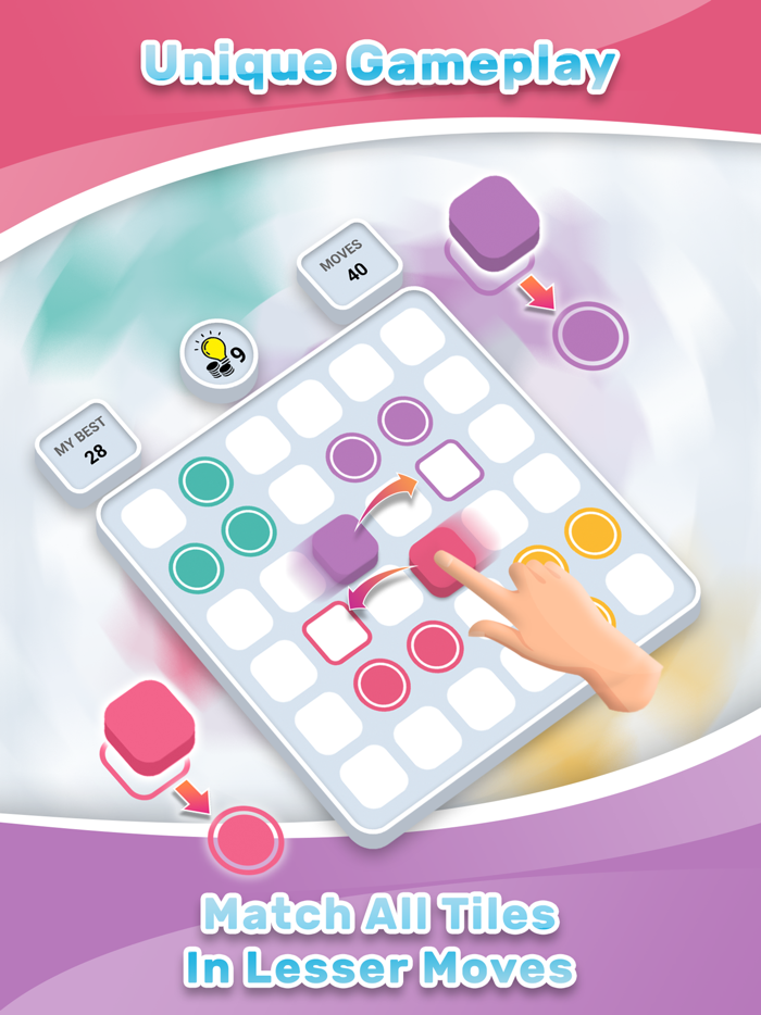 Squaredom  - Tile Match Games