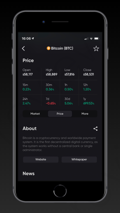 Screenshot #3 pour Bi2dao - Crypto Tracker