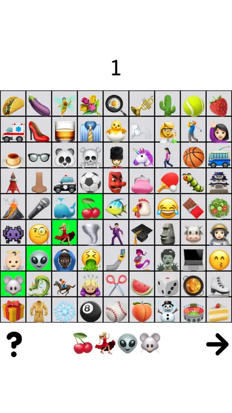 Emojii Word Search