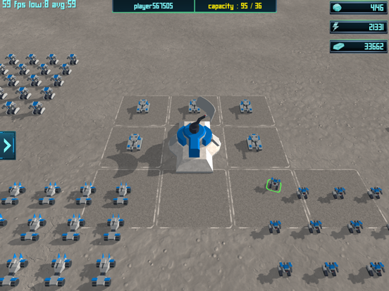 Screenshot #5 pour Clash on the Moon RTS