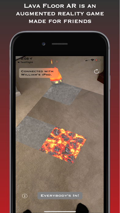 Screenshot #1 pour Lava Floor AR