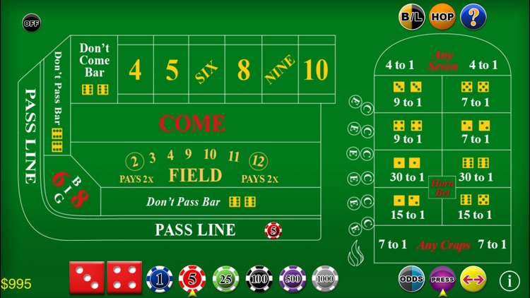 Craps Deluxe screenshot-0