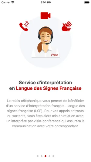 Relais téléphonique Free screenshot 3