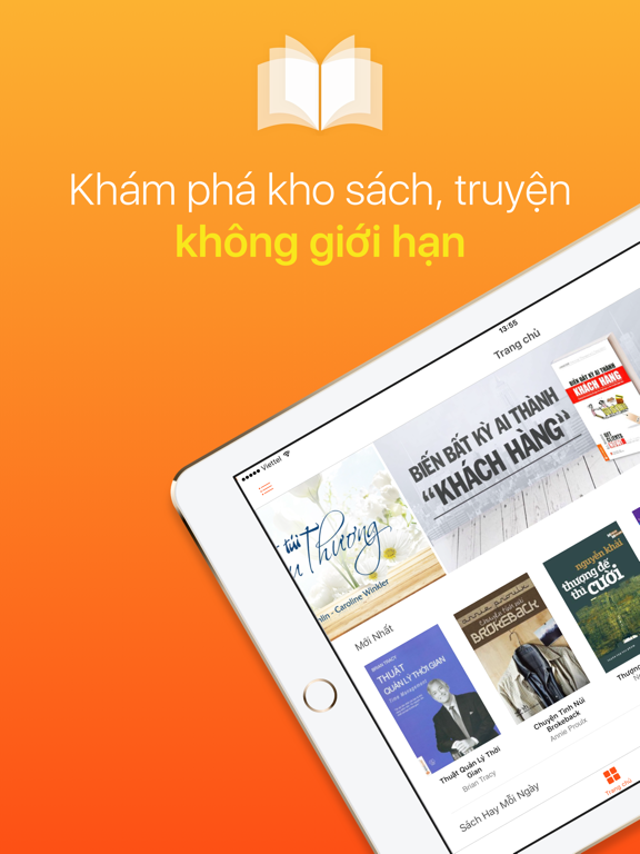 Tea Book - Đọc Sách Online iPad screenshot 1 - Book app