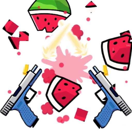 Shooting battle-fun gun icon