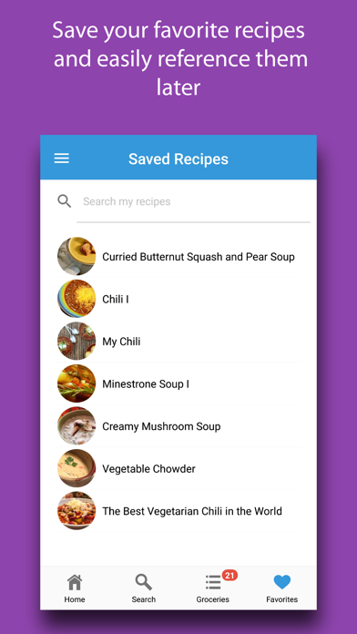 Soupz: Chili & Stew Recipes Screenshot