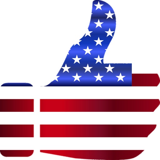 Thumbs Up American Stickers icon