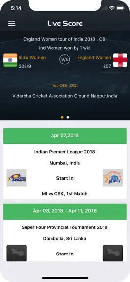 Game screenshot Cricguru - Live Cricket Score mod apk