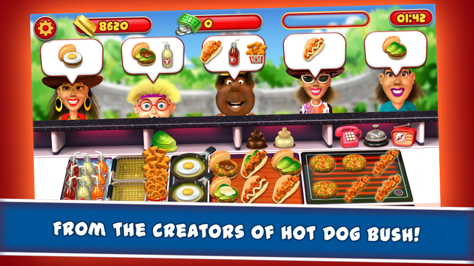 #5. Tap-to-Cook: Burger Maker Game (iOS) 由: Bigwig Media
