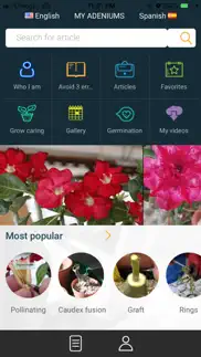 my adeniums - adenium care iphone screenshot 1