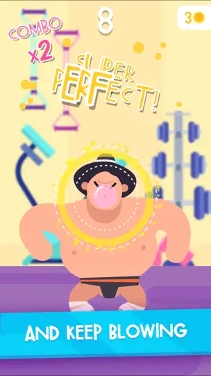 Скриншот Bubblegum Hero на iPhone 2