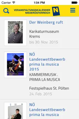 Game screenshot Events Niederösterreich apk