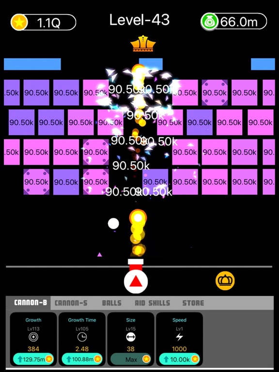 Screenshot #4 pour Balls Shooter - Break Bricks