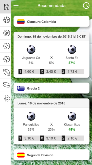 Prediction Football Screenshot