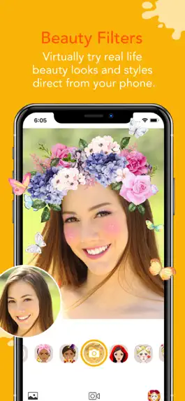 Game screenshot YouCam Fun - Live Face Filters apk