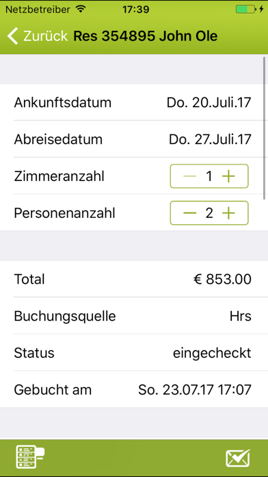 Screenshot #3 pour igumbi Hotelsoftware