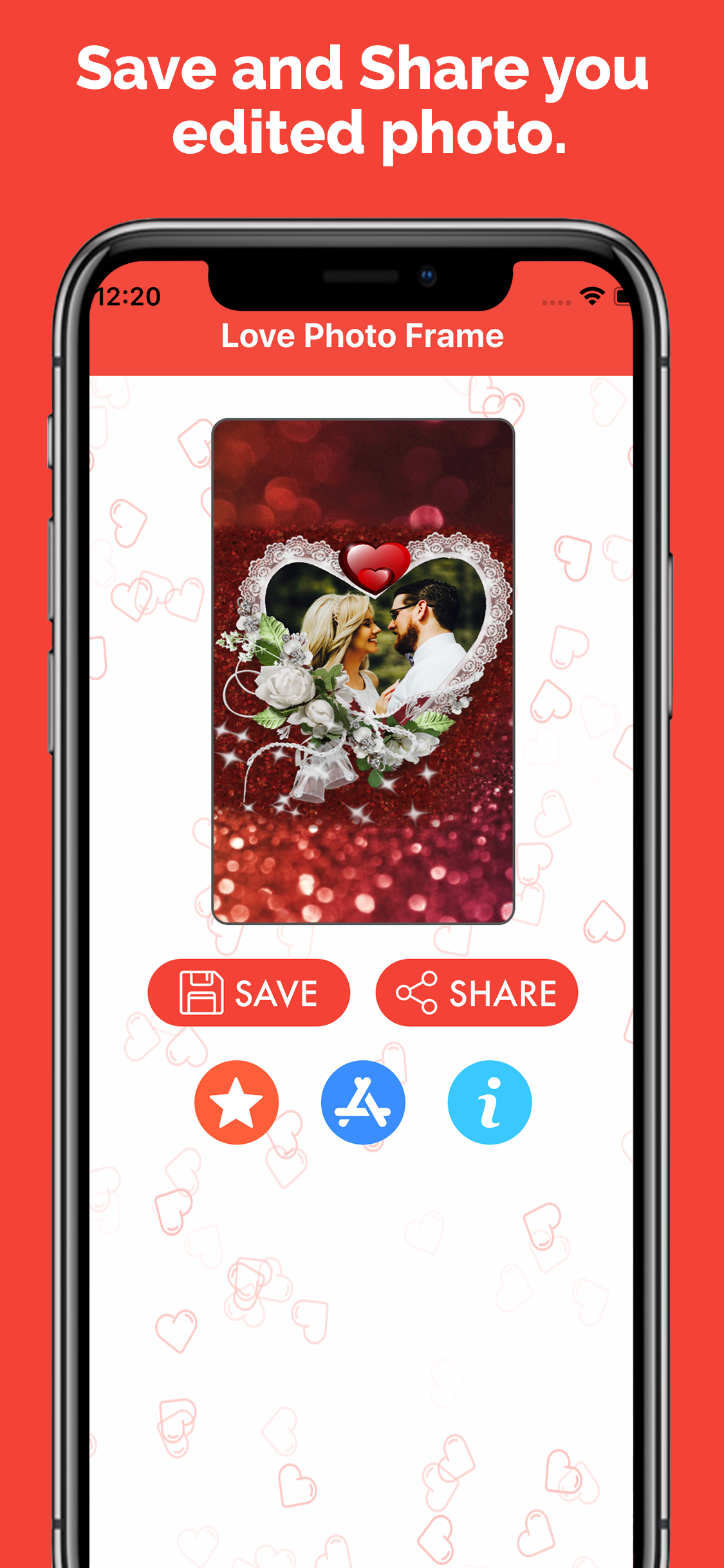 Love Photo Frames: Love Cards screenshot 5
