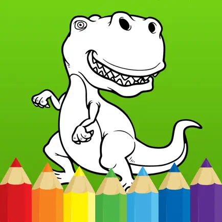 Книжка раскраска: динозавры Читы