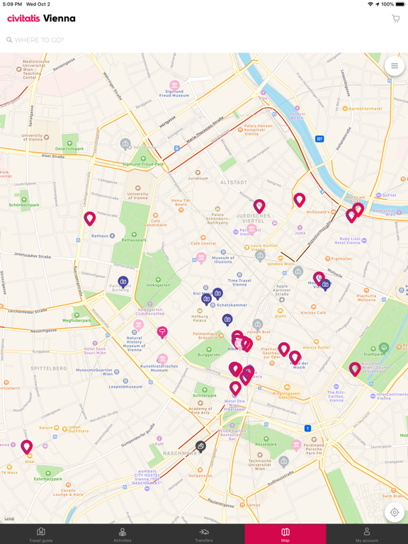 Vienna Guide Civitatis.com iPad screenshot 4 - Travel app