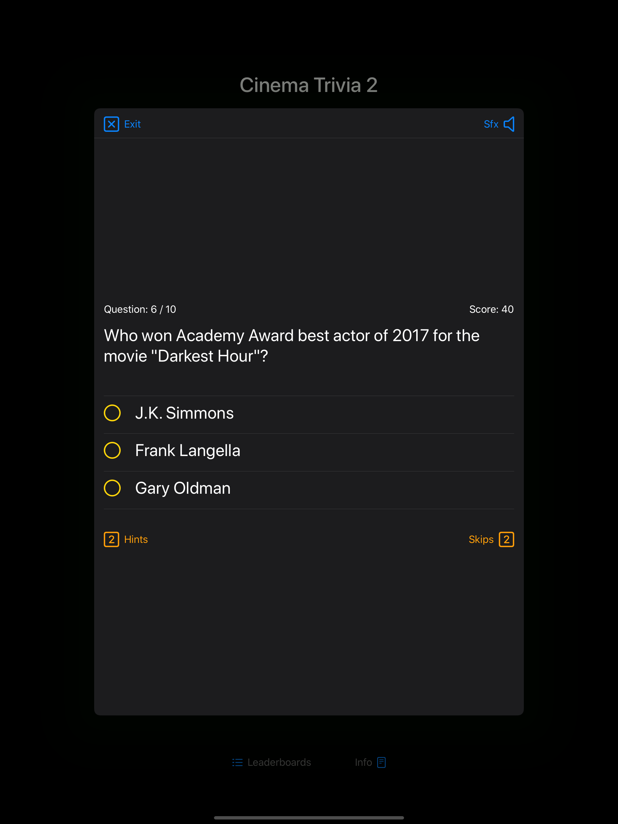Cinema Trivia 2 screenshot 7