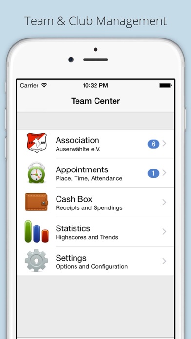 Team Center Screenshot