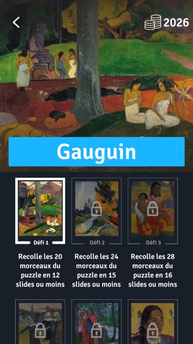 Screenshot #2 pour Slide Art Peinture Puzzle