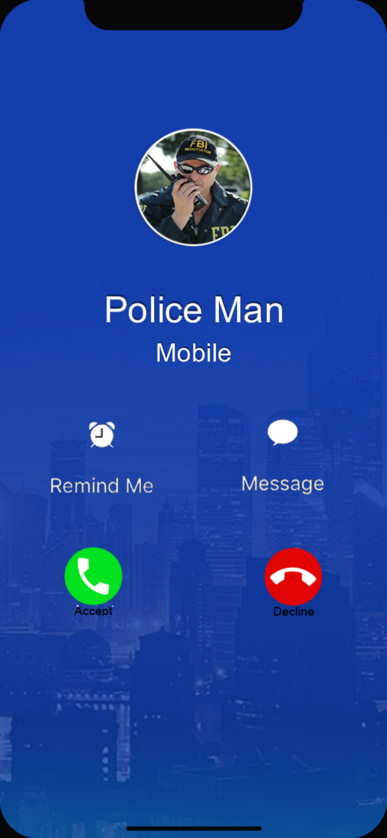 Fake Phone Call From Police